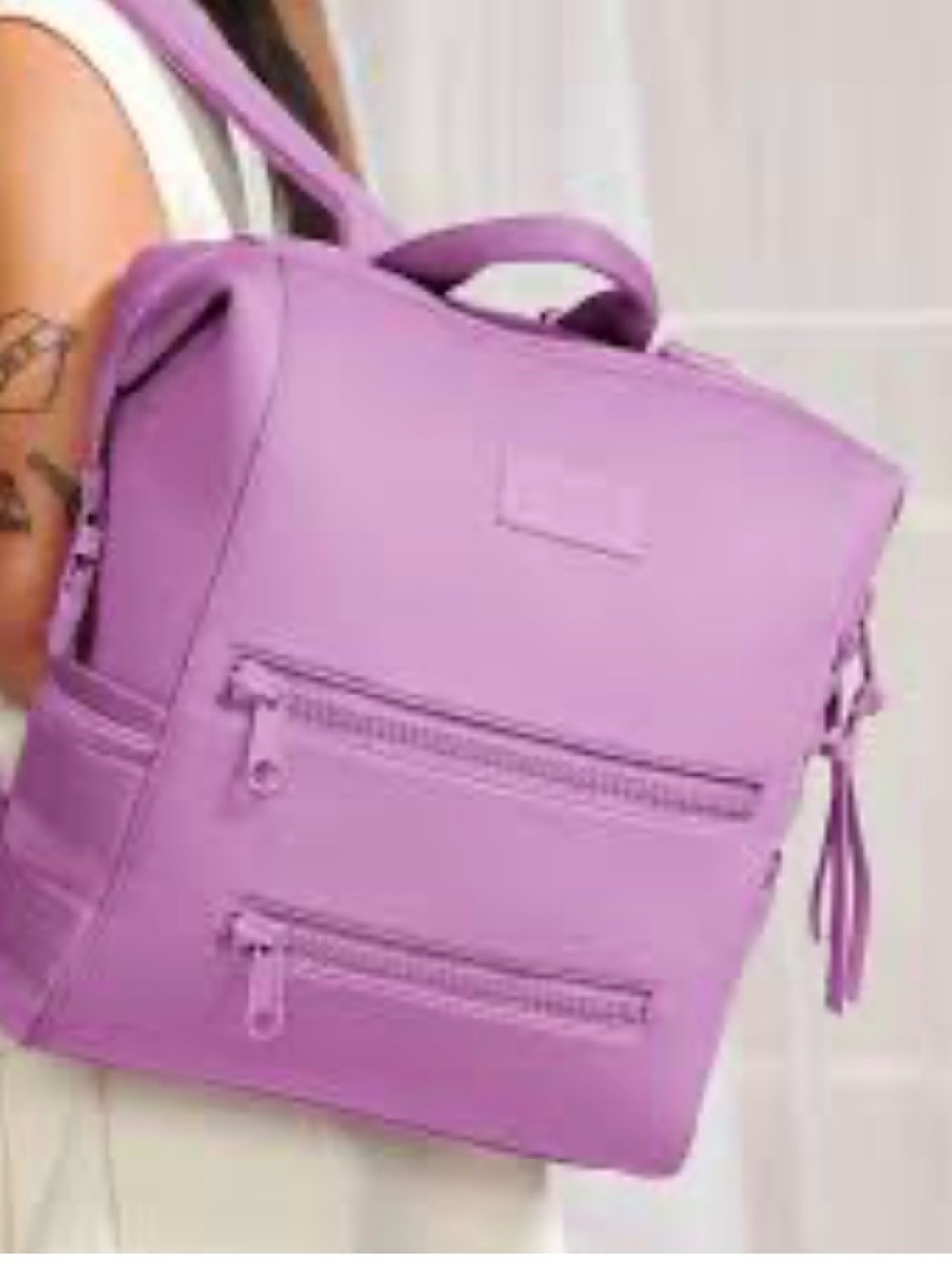 Dagne Dover indi diaper bag medium in limited edition violet